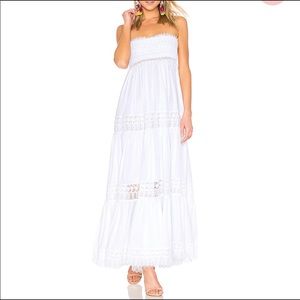 CHARO RUIZ - ZOE DRESS - WHITE - SIZE LARGE